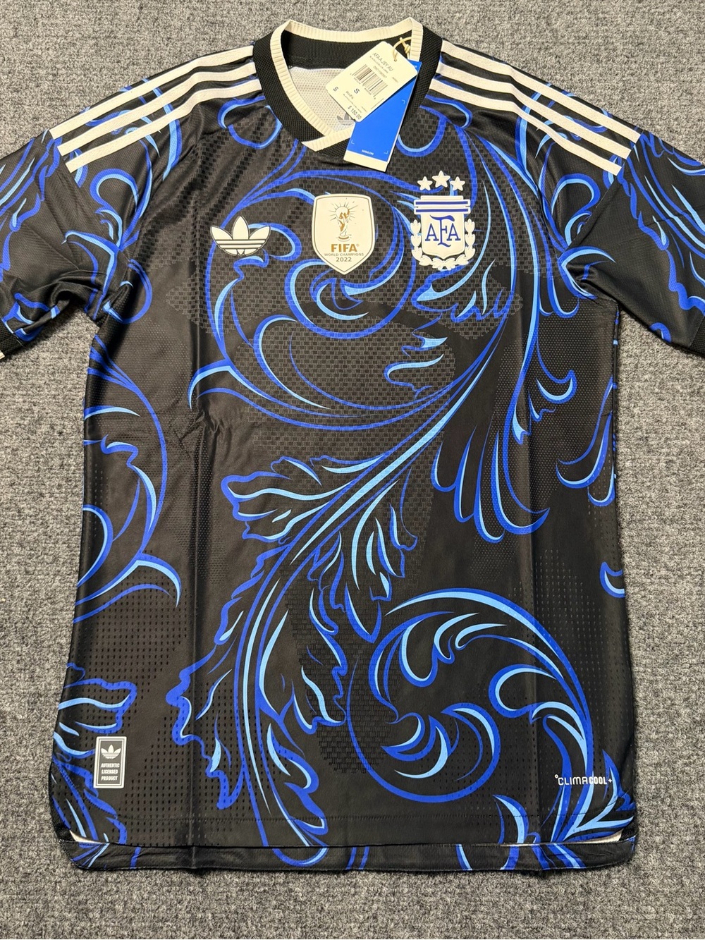 2026 Adidas Argentina Away Jersey Player Authentic Black JM5901 | Men's Small